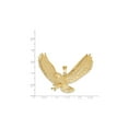 thumbnail image 2 of Gem & Harmony Large 14K Yellow Gold Eagle Charm Pendant Necklace with Chain for Men, 2 of 5
