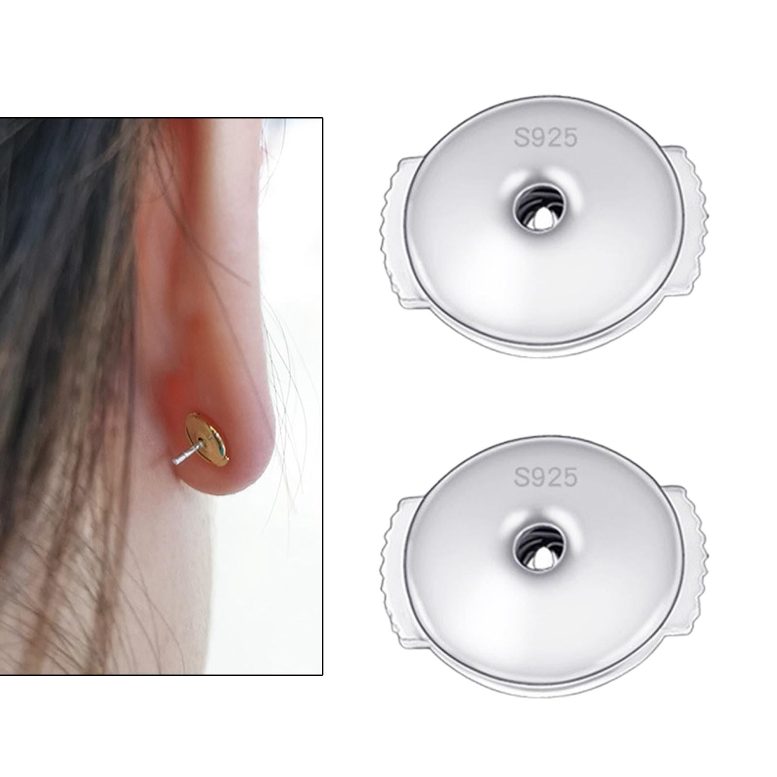 Earring Backs Stopper Jewelry Making Earring Backs for DIY Earring 6mm