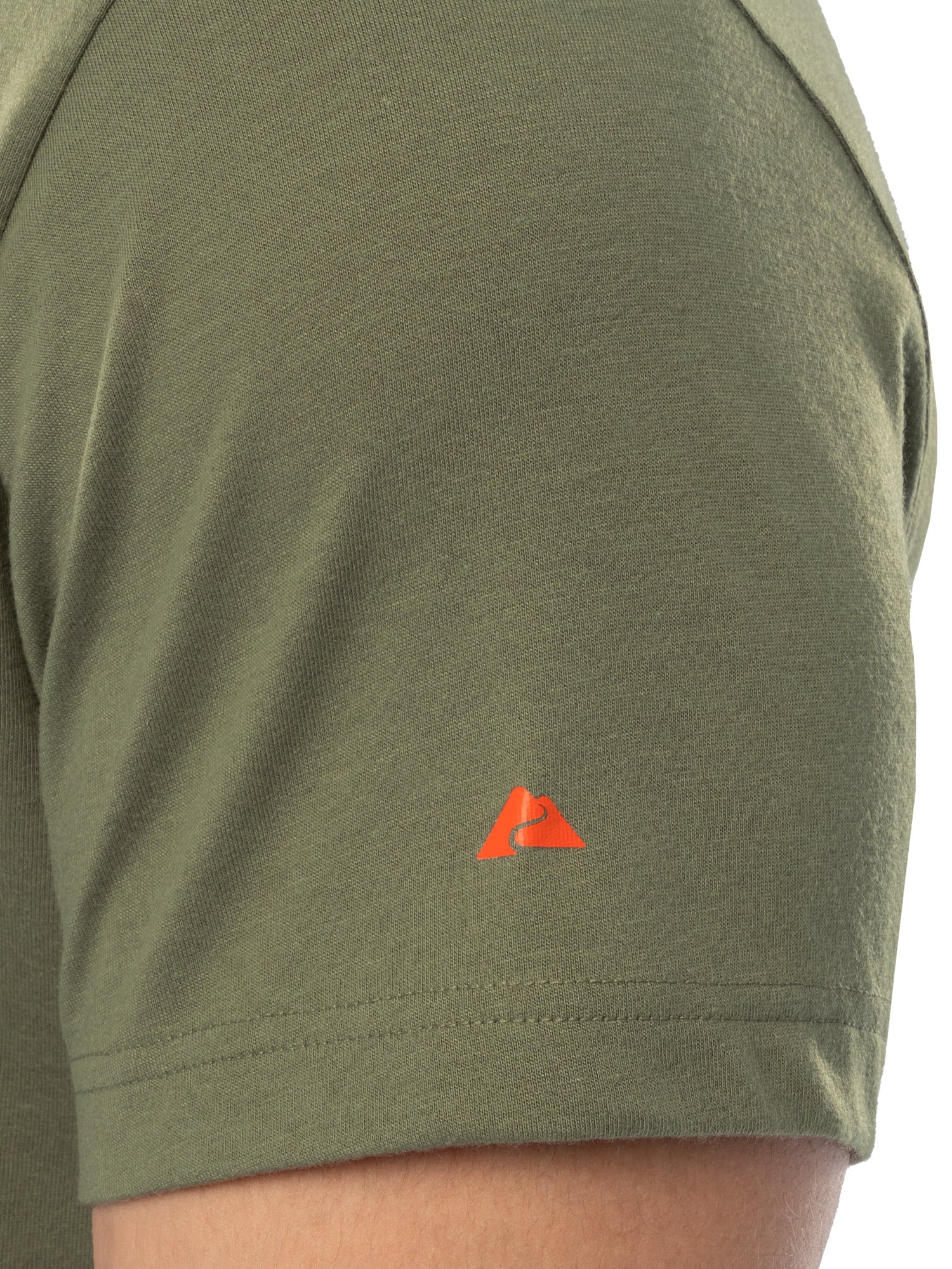 Ozark Trail Men's Active Graphic Tee with Short Sleeves, Sizes S-3XL