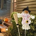 thumbnail image 4 of Halloween Pumpkin Scarecrow Decoration, Fall Scarecrows Garden Small Autumn Scarecrow Decoration for Thanksgiving, Party, Outdoors, 4 of 9