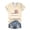 Beige, variant on Womens 250 Anniversary USA Shirt Commemorative T Shirt Tee Classic Print Patriotic Tops L