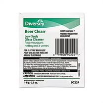 Beer Clean Glass Cleaner Powder, .5oz Packet, 100/Carton