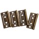 thumbnail image 1 of IFANLANDOR 4Ud Bisagras Antiguas Color Café Para Puertas De Madera Interiores Y Muebles En Rv Y Trailers, 1 of 8