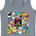 thumbnail image 3 of Mickey And Friends Grid - Women's Racerback Tank Top, 3 of 5