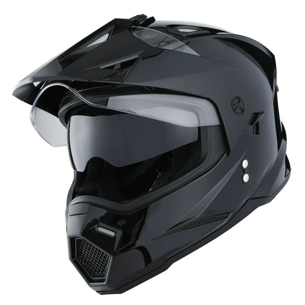 1Storm Dual Sports Motorcycle Motocross Helmet Dual Visor Helmet Racing