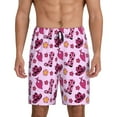 thumbnail image 1 of Fotbe Retro Cowgirl Pantalones Cortos de Pijama para Hombre, Ropa de Dormir, Pantalones de Pijama Cortos para Hombre-Medium, 1 of 6