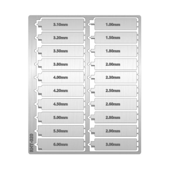 LeeQinersw Circular-hole Making Tool 20 in 1 for Hobby PG RG Scale Model Model Building