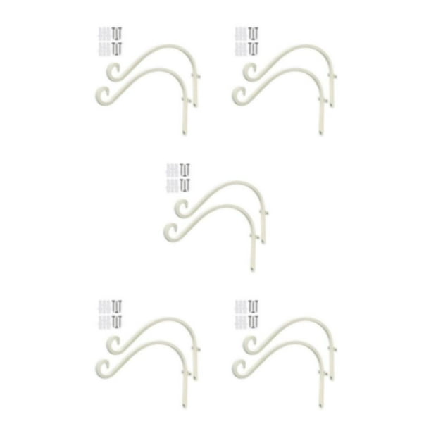 Soportes para macetas Bearachild colgar en la pared color blanco 12 pulgadas
