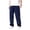 Blue, variant on THNCYX Men's Wide Leg Track Pants With Side Stripe Elastic Waistband And Long Drawstring Loose Fit Athletic Pant S-2XL