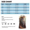 thumbnail image 3 of Bingfone Mystic Fox With Halo Pattern Men's Tank Tops Workout Sleeveless Tee Shirts Running Beach Tanks for Men-, 3 of 4