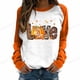 thumbnail image 1 of Sudadera con capucha con estampado 3D de calabaza para mujer, Sudaderas con capucha divertidas de cuello redondo, Sudadera con capucha escalofriante, Sudaderas informales para gimnasio, 1 of 4