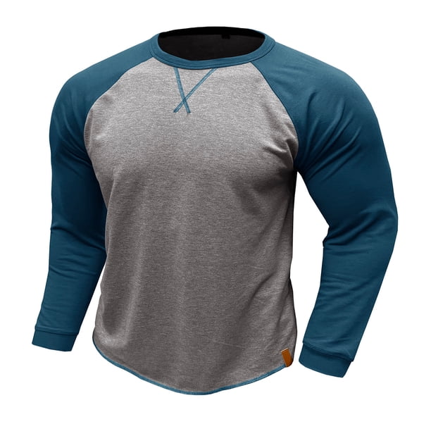 Blusas y camisas de manga larga con cuello redondo para hombre Color Match Return To The Ancients Sudadera con capucha de cuello redondo para hombre Blusa de poliéster