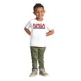 thumbnail image 3 of Retro Classic Space NASA Worm Logo Toddler Boy Girl T Shirt Infant Toddler Brisco Brands 6M, 3 of 6