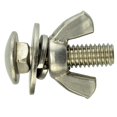 thumbnail image 5 of 2 Pieces Tech Diving Butterfly Screw Bolts Wing Nut Set for Backplate, 5 of 5