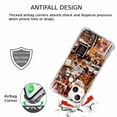 thumbnail image 4 of Halloween Pumpkin Case for iPhone 13 Mini ,Aesthetic Art Design Pattern TPU Shock Proof Cover Case, 4 of 5