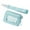 K #5, variant on Waterproof Wristlet Pouch with Clear Card Slot | Portable ID & Credit Card Holder | Solid Color Wrist Strap Pouch for Women