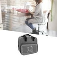 thumbnail image 4 of Sewing Machine Case, Handheld Portable Sewing Machine Bag Multiple Pockets Design Fine Workmanship  For Home For Travel Purple,Gray, 4 of 8