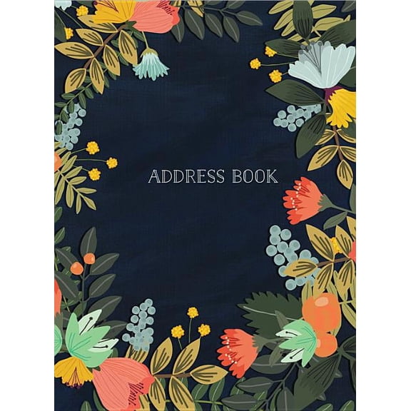 Mia Charro: Modern Floral Address Book, Book 1 (Pocket Edition)