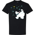 thumbnail image 3 of Inktastic Christmas Polar Bear and Cub with a Star T-Shirt, 3 of 5