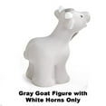 thumbnail image 3 of Replacement Part for Fisher-Price Little People Nativity Set - DPX53 ~ Gray Goat Figure with White Horns ~ Works with Many Sets, 3 of 5