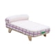 thumbnail image 1 of Cama elevada para gatos, cojín para perrera, nido lavable, cojín para mascotas con colchón extraíble, para sofás, sofás de interior y exterior, sillas violeta y, 1 of 8