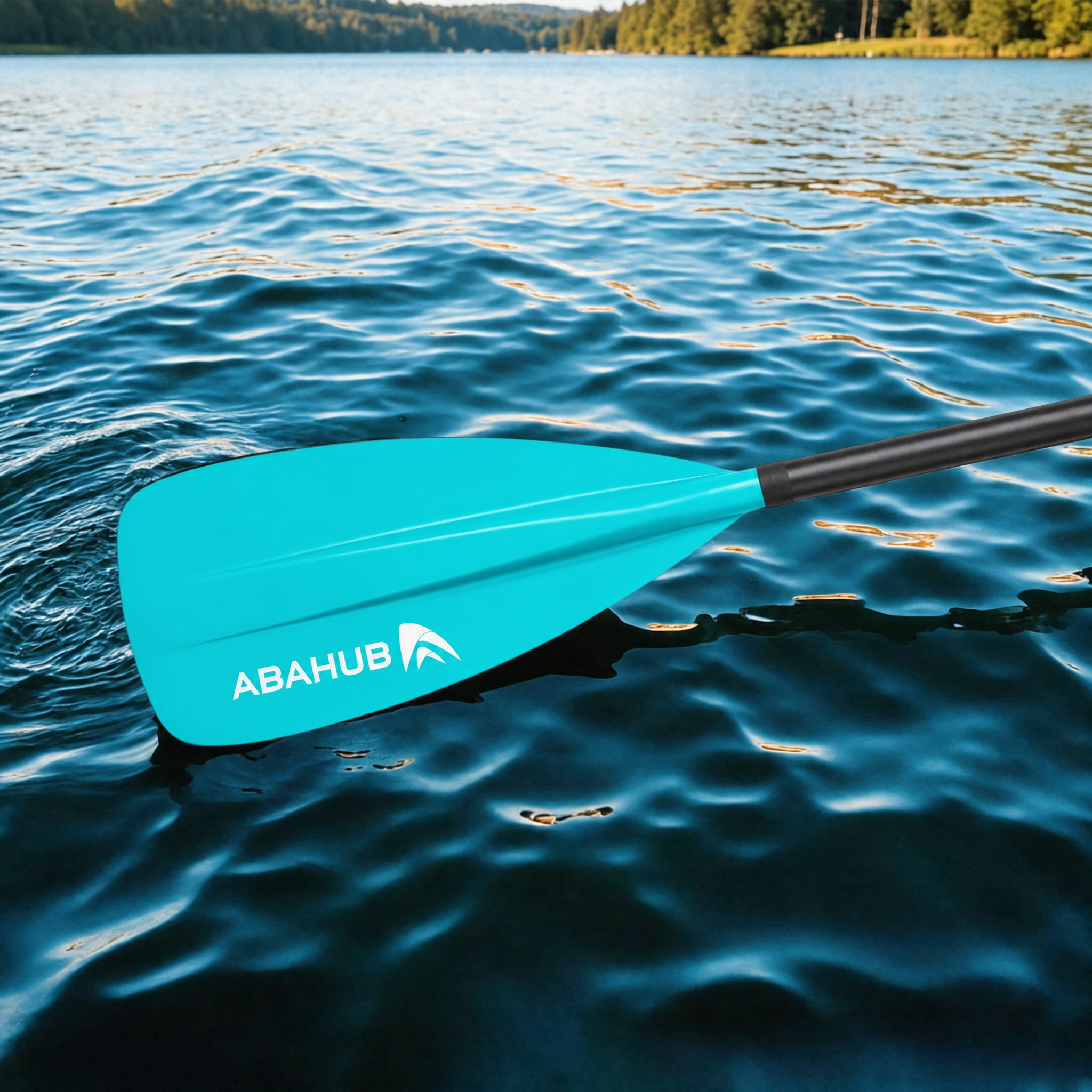AbahubFit Adjustable SUP Paddle (3-Piece) Lightweight Stand-up Paddle Oars for Paddleboard, Aluminum Alloy Shaft 68" - 84"