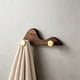 thumbnail image 4 of Wall Mounted Hook Rack Non Rusting For Bathroom Kitchen Living Room Hanging Towels Coats Hats Tools Etc, 4 of 6