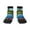 3 Black, variant on Island And Coral Reef Ankle Socks for Women Non Slip Socks No Show Socks Classic Low Cut Casual Socks Casual Socks