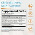 thumbnail image 2 of Doctor's Best NMN+ Complex Supplement Capsules for Women & Men - Supports NAD+ Production, Resveratrol 100mg & Beta Nicotinamide Mononucleotide 200mg per Capsule, 2 of 8