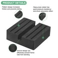 thumbnail image 2 of Uxcell 4-Pack Floor Jack Rubber Pad, 3 Inch Universal Rail Pinch Weld Stand Jack Square Pad Adapter Jack Protector Cushioning Part, 2 of 2