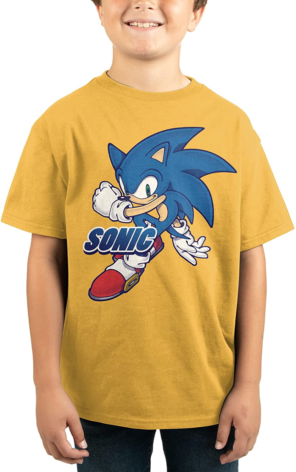 SEGA Sonic the Hedgehog Kids T-Shirt (X 