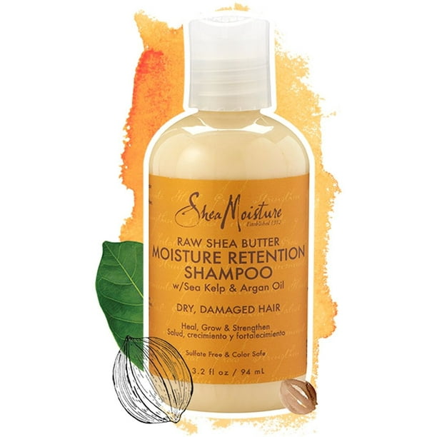 SheaMoisture Raw Shea Butter Shampoo travel, 3.2 oz