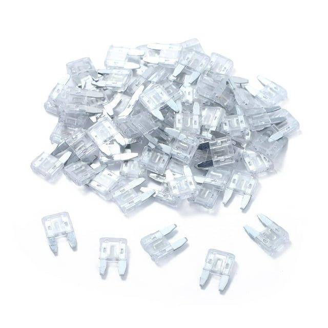 100 Pack Auto Fuses 25 AMP APM/ATM 32V Mini Blade Style Fuses 25A Short Circuit Protection Car Fuse (25 AMP)