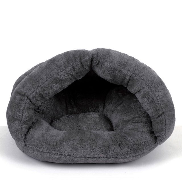 Cat Pet Cave Cat Cave Bed Cama de gato para gatos Gatitos Perros pequeños Mascotas Irfora Cojín de felpa