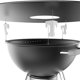 thumbnail image 4 of Soporte espaciador para parrilla para caja de fuego y anillo de hervidor Accesorios para parrilla Espaciador para parrilla de acero inoxidable, 4 of 6