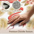 thumbnail image 6 of ODIKA Motif Confetti Whimsical Wreath Repeating Botanical Delicate Border Refined Non-Slip Chair-Friendly for Home Office, Gaming Room, Under Desk, 6 of 7
