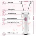 thumbnail image 2 of Salon Facial Epilator Electric Face Hair Shaver Machine Tool Remover Cotton Thread, 2 of 5