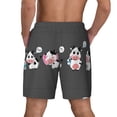 thumbnail image 4 of Daiia Cute Farm Milk Animal Mens Swim Trunks Swim Shorts Quick Dry Swim Shorts with Mesh Lining Pockets-Large, 4 of 9