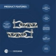 thumbnail image 2 of Five Oceans 5/16-Inch x 10-Foot Boat Anchor Lead Chain with Stainless Steel Shackles, High Test G4 Calibrated Stainless Steel Chain- FO4492-S10, 2 of 8