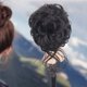 thumbnail image 4 of Bollo De Pelo Ondulado 1 pieza de cabello rizado con clip de garra Extensión de cabello desordenado para dama (marrón negro), 4 of 5