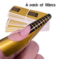 thumbnail image 2 of BELOVING 6x100Pcs Extensions de Gel pour Ongles, Forme de Construction, Acrylique, French Tips, 2 of 6