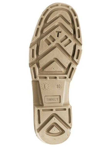 TINGLEY 93145 Knee Boots, Men, 9, Pullon, Brick/Cream, 1PR TINGLEY 93145 Knee Boots, Men, 9, Pullon, Brick/Cream, 1PR