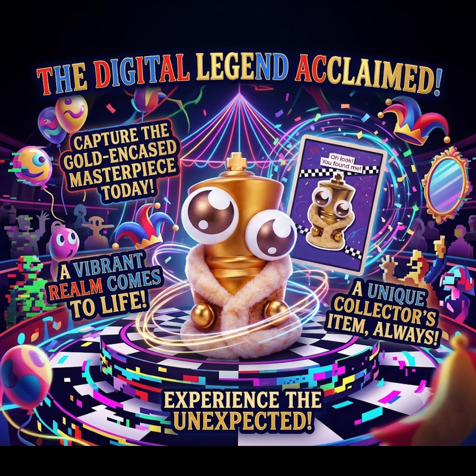 The Amazing Digital Circus，Blind Box Kinger，Super Rare
