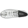 thumbnail image 6 of Gotta Flurt Girl's Disco II Low Top Silver Sequin Dance Sneaker, 6 of 7