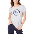 thumbnail image 1 of Camiseta gráfica Tommy Hilfiger para mujer gris extragrande Camiseta gráfica, 1 of 1