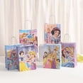 thumbnail image 3 of Bolsas de regalo de papel de princesas de Disney, seis bolsas de fiesta de princesas, decoraciones para fiestas de cumpleaños, baby shower para niños, bolsas de dulces para bodas, suministros, 3 of 5