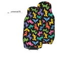 thumbnail image 6 of Fotbe Colorful Geometric Dog Pattern Automotive Seat Covers for Cars Trucks and SUVs – Car Seat Covers for Front Seats,Protective Seat Covers,Vehicle Seat Covers, Set of 2, 6 of 9