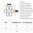 thumbnail image 4 of Dog Cat Bow Decor Shoes, Waterproof Non-Slip Rubber Boots, Protective Outdoor Rain Footwear for Daily Walking Hiking All Seasons Blue XL, 4 of 9