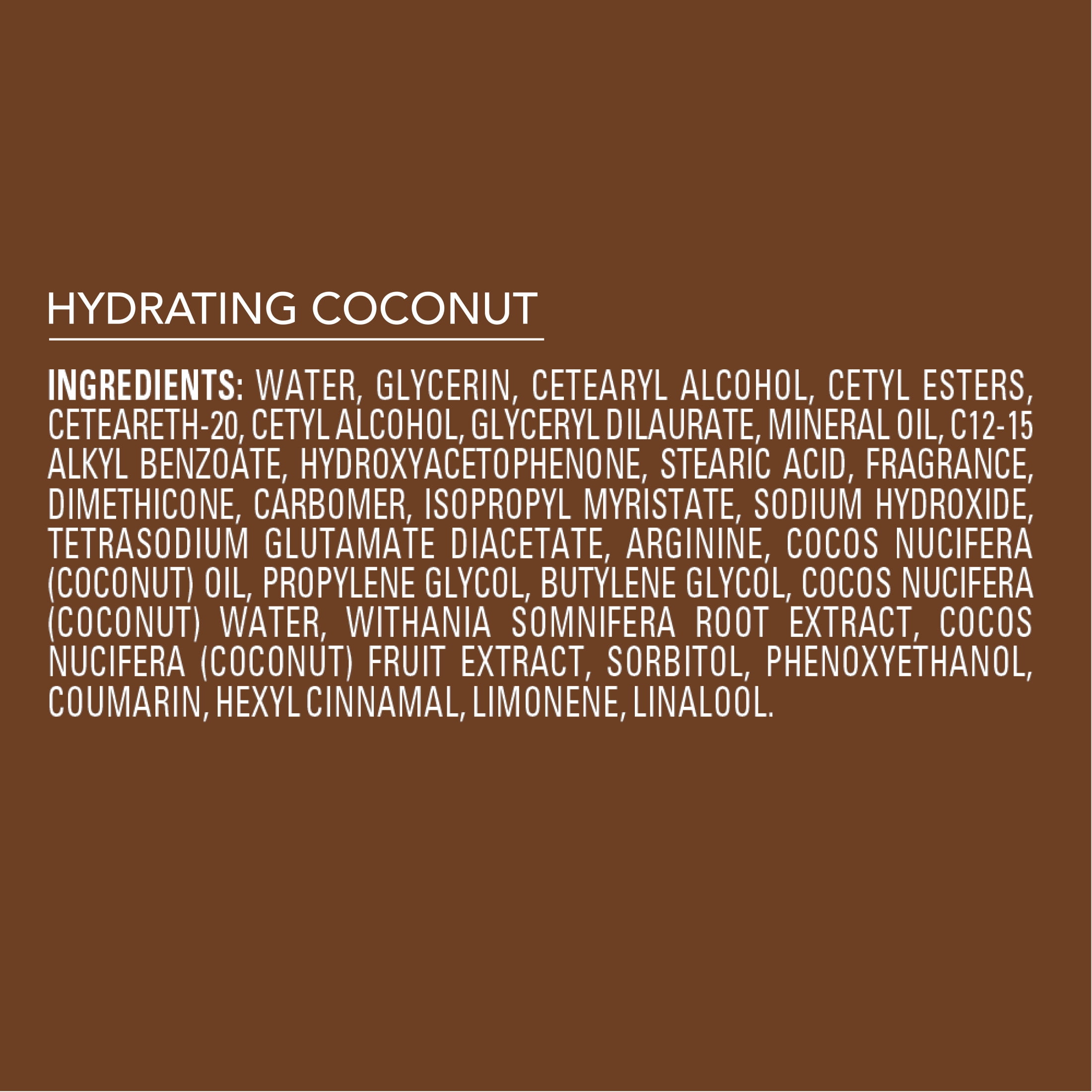 Jergens Hydrating Coconut Body Lotion Moisturizer for Dry Skin, Dermatologist Tested, 26.5 oz