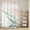 green, variant on Ombre Ocean Beach No Hook Shower Curtain with Snap in Liner, Waterproof Fabric Shower Curtains, Nautical Coastal Beach Sandy Gradient Gray Shower Curtain Set Top See Through for Bathroom 36"x72"